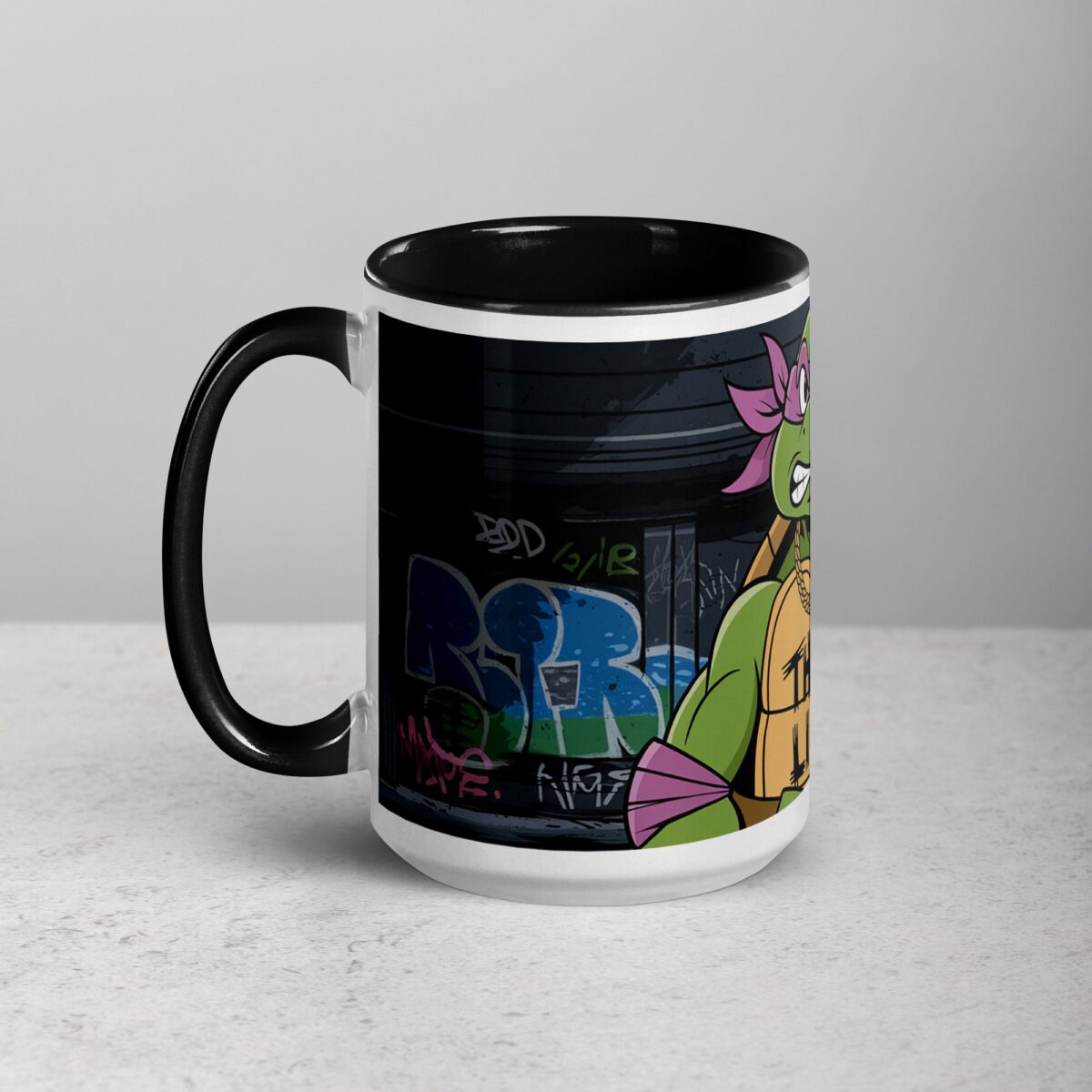 Thug Life Gangster Turtle Coffee Mug & Tea Cup - Image 5