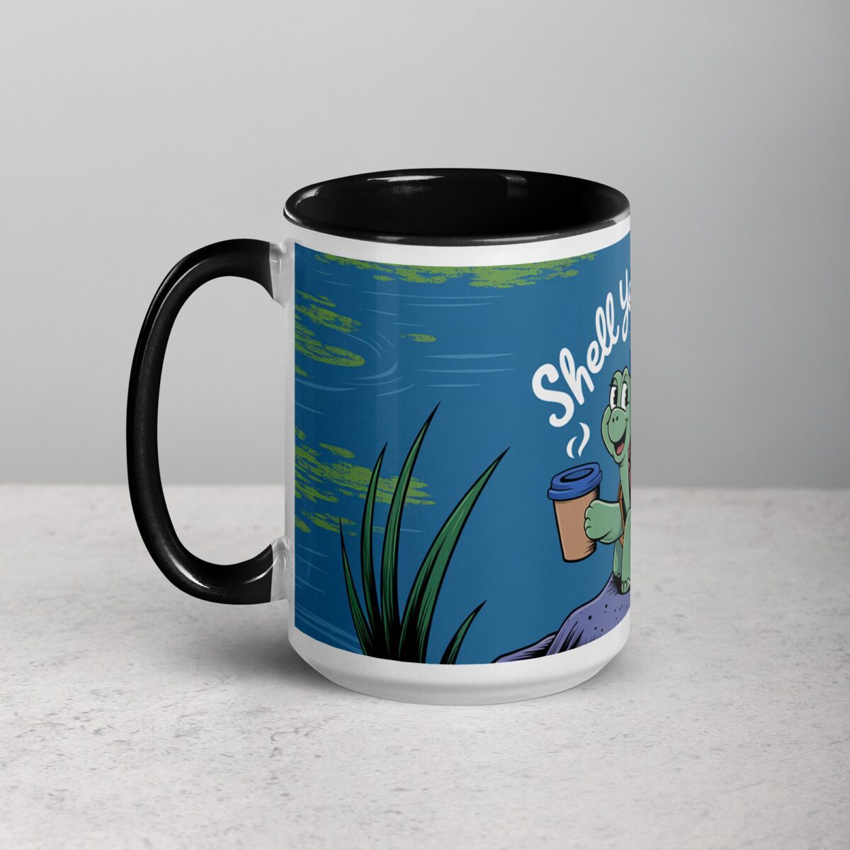 Shell Yeah, I Need Coffee! Turtle Mug - Image 5