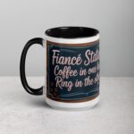 Fiancé Status: Coffee in One Hand, Ring in the Other Mug - Image 5