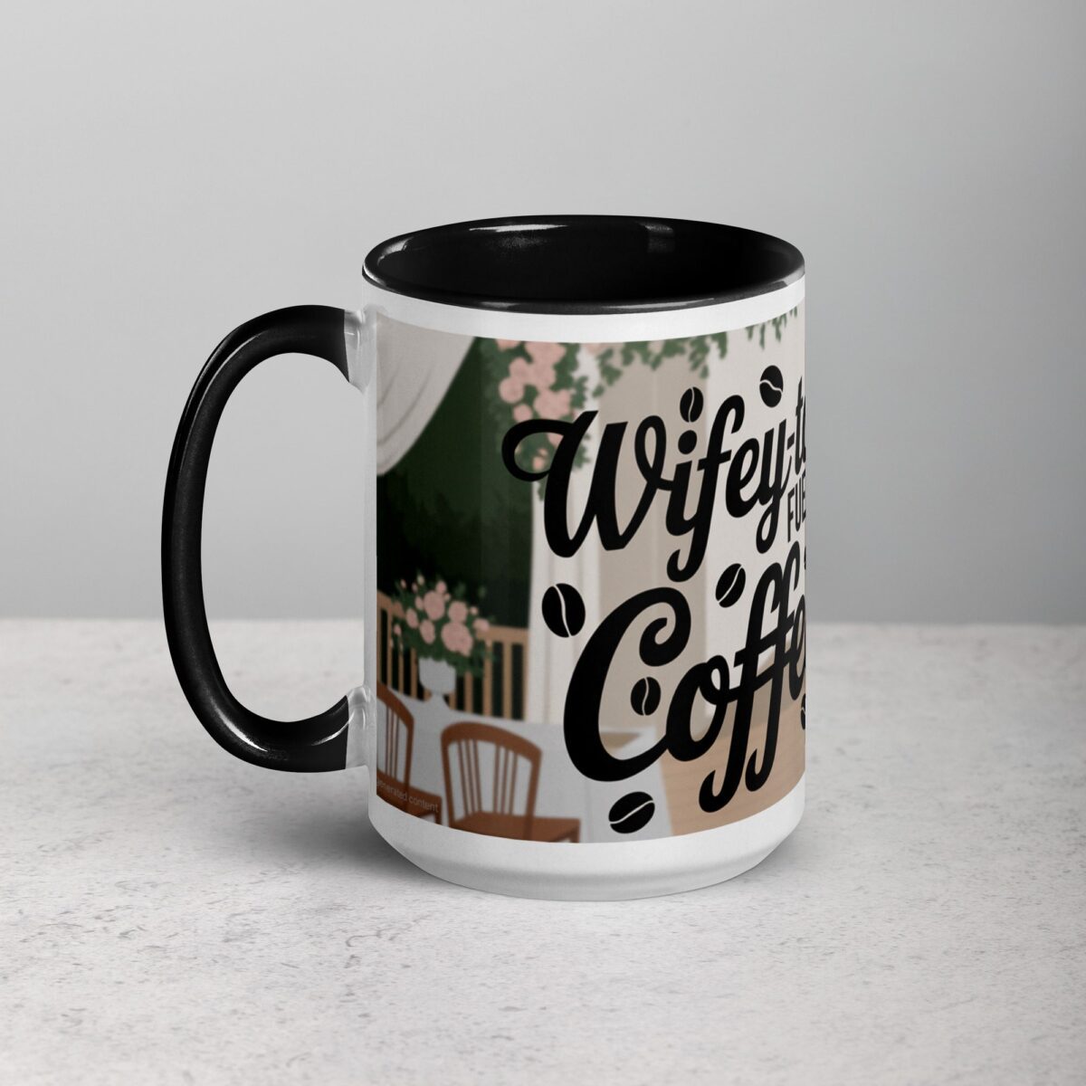 Wifey-to-Be, Fueled by Coffee Mug - Image 5