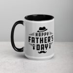 Happy Fathers Day Simple Coffee Mug - Image 5