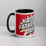 Happy Fathers Day Superhero Coffee Mug - Image 5