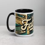 Happy Fathers Day Retro Coffee Mug - Image 5