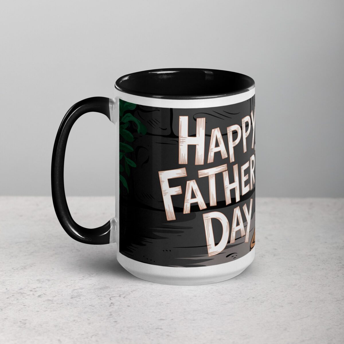 Happy Fathers Day Beard & Brew Coffee Mug - Image 5