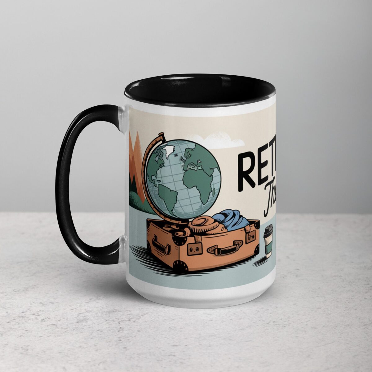 Retirement: The Adventure Begins Coffee Mug - Image 5