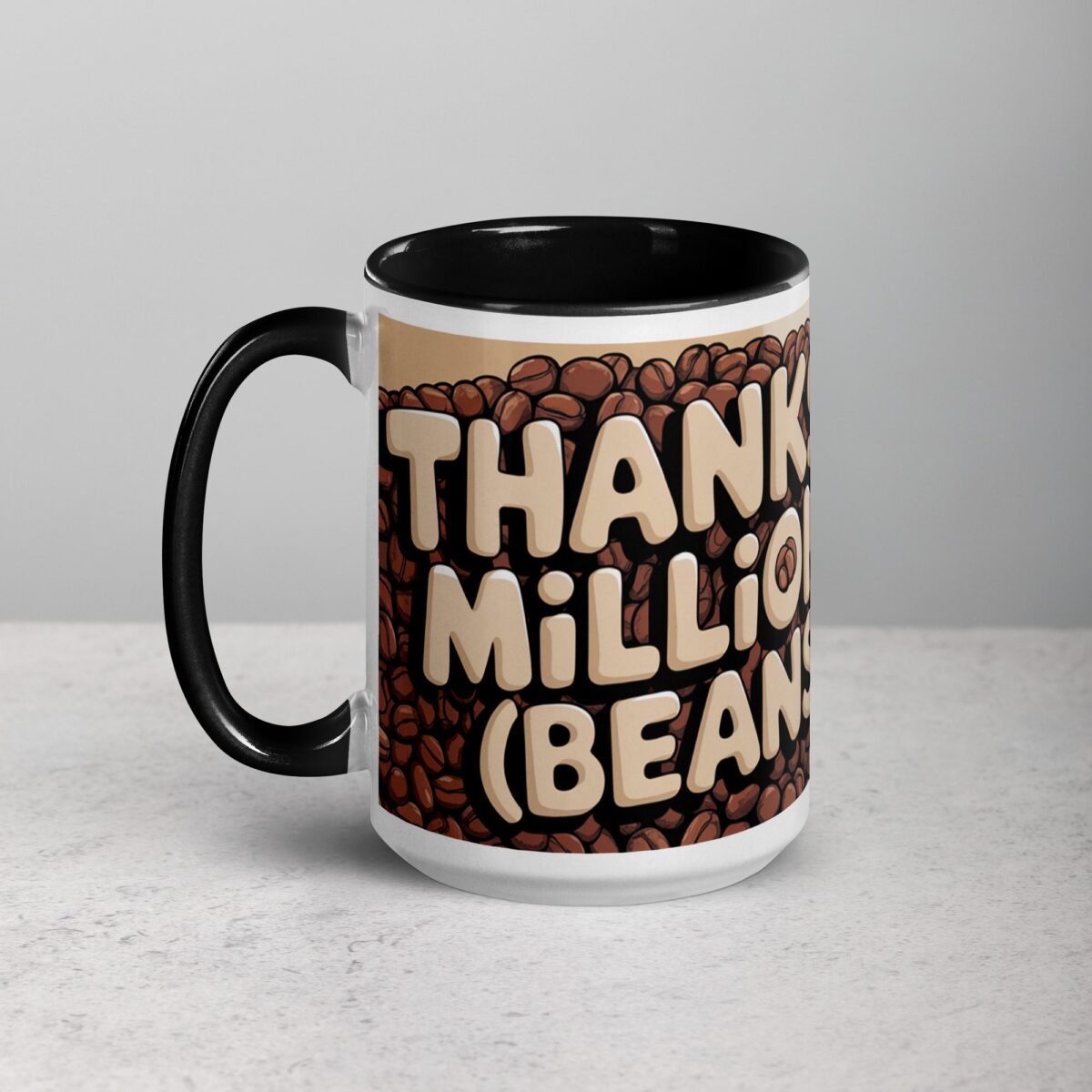 Thanks a Million (Beans) Coffee Mug - Image 5