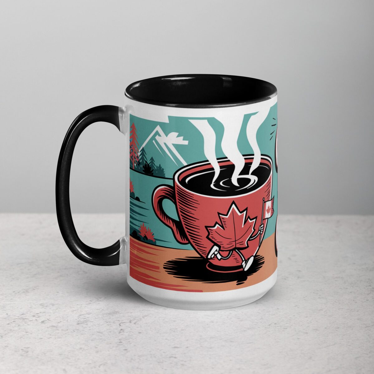 Canada Runs on Coffee Mug - Image 5