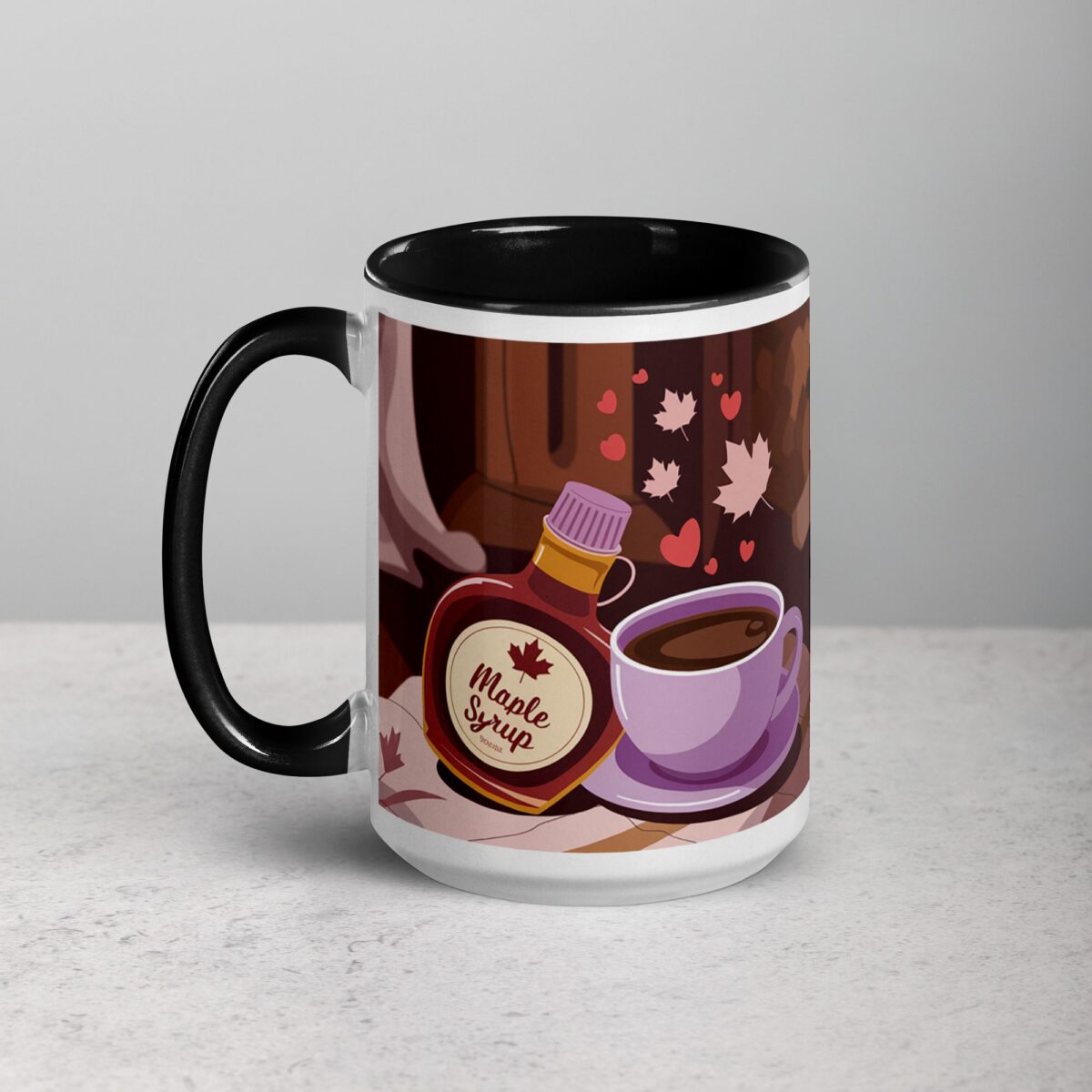Maple Syrup & Coffee: A Canadian Love Story Mug - Image 5