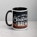All I Want for Christmas is Brew Coffee Mug - Image 5