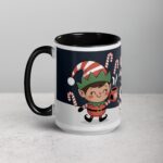 Santa’s Little Sipper Christmas Mug & Tea Cup - Image 5