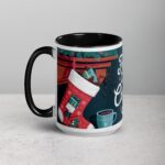 Fueled by Coffee and Christmas Spirit Mug - Image 5