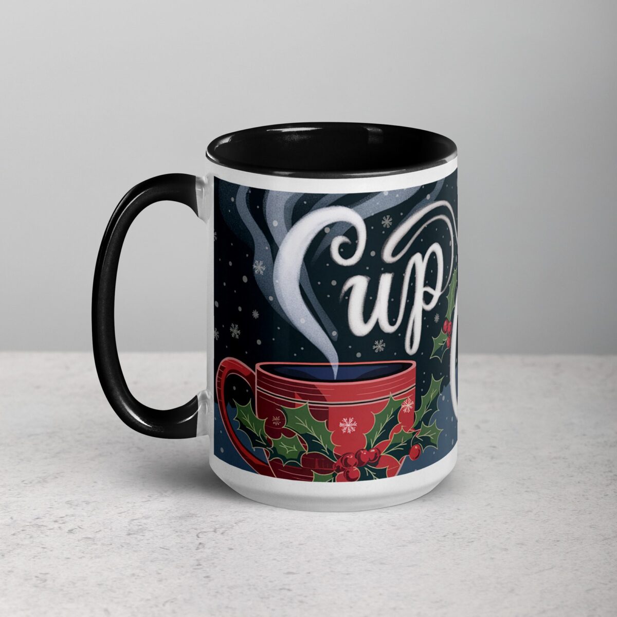 Cup of Cheer Christmas Coffee Mug - Image 5
