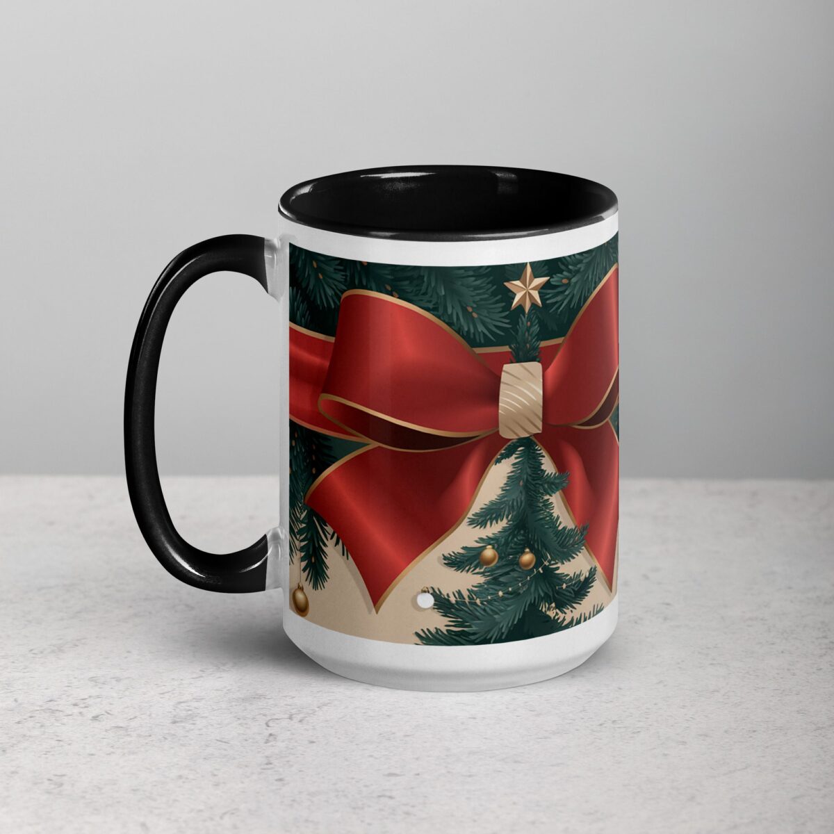 Merry Christmas Sophisticated Coffee Mug & Tea Cup - Image 5