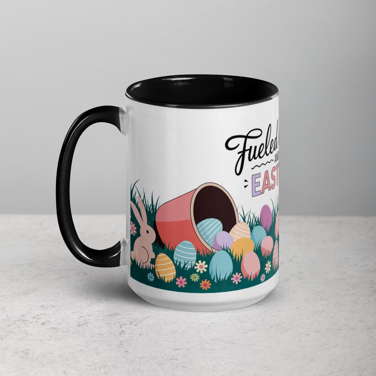 Fueled by Coffee and Easter Eggs Mug - Image 5