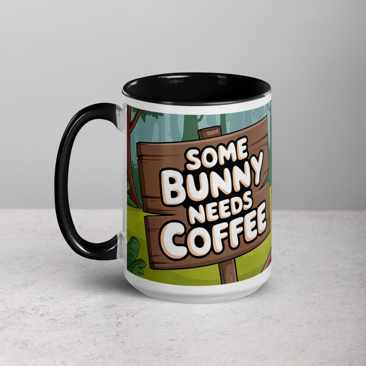 Some Bunny Needs Coffee Easter Mug - Image 5