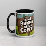 Some Bunny Needs Coffee Easter Mug - Image 5