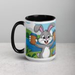 Egg-stra Caffeine for This Bunny Easter Coffee Mug - Image 5