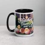 Hatching Plans Over Coffee Easter Mug - Image 5