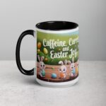 Caffeine, Carrots, and Easter Joy Coffee Mug - Image 5