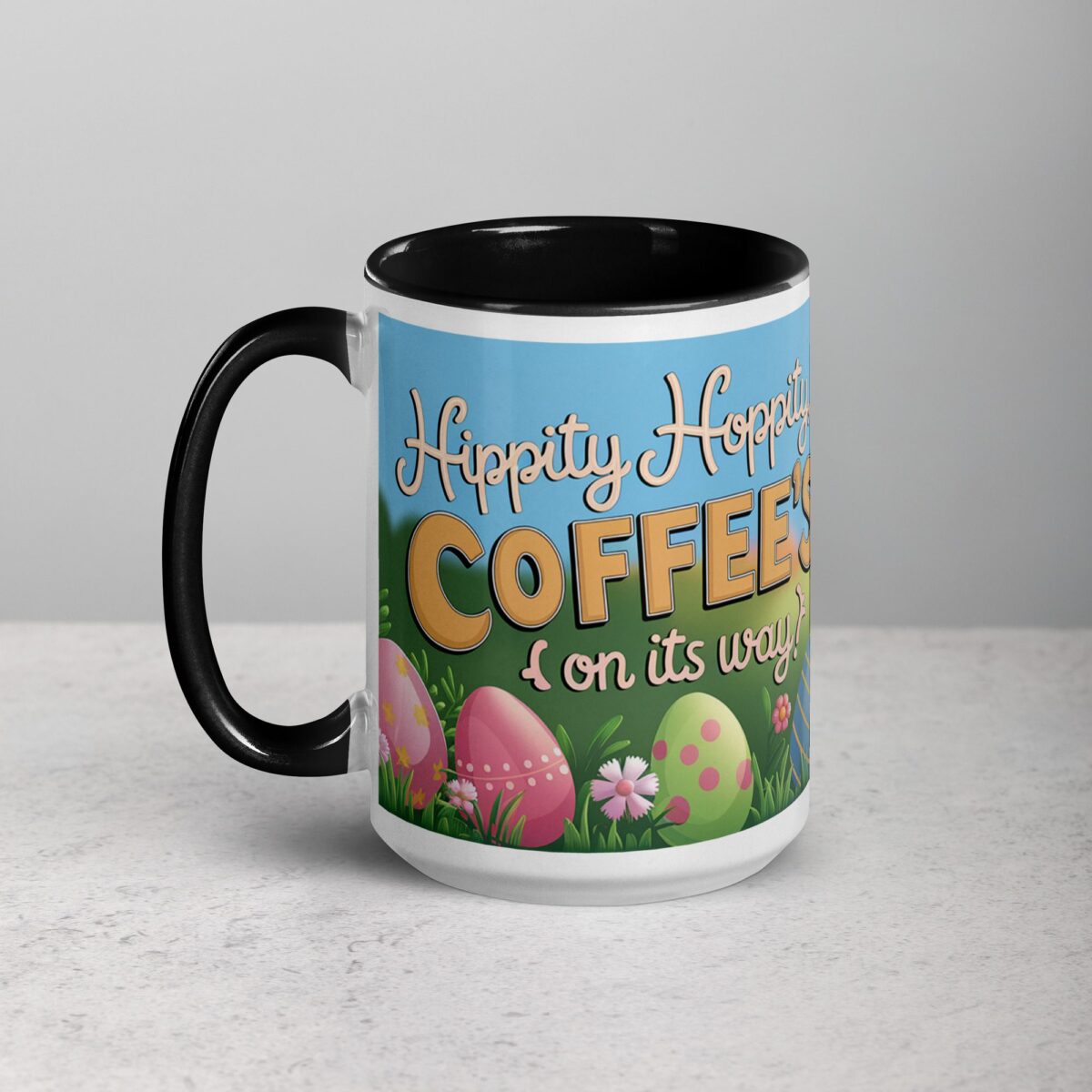 Hippity Hoppity, Coffee's on its Way Mug - Image 5
