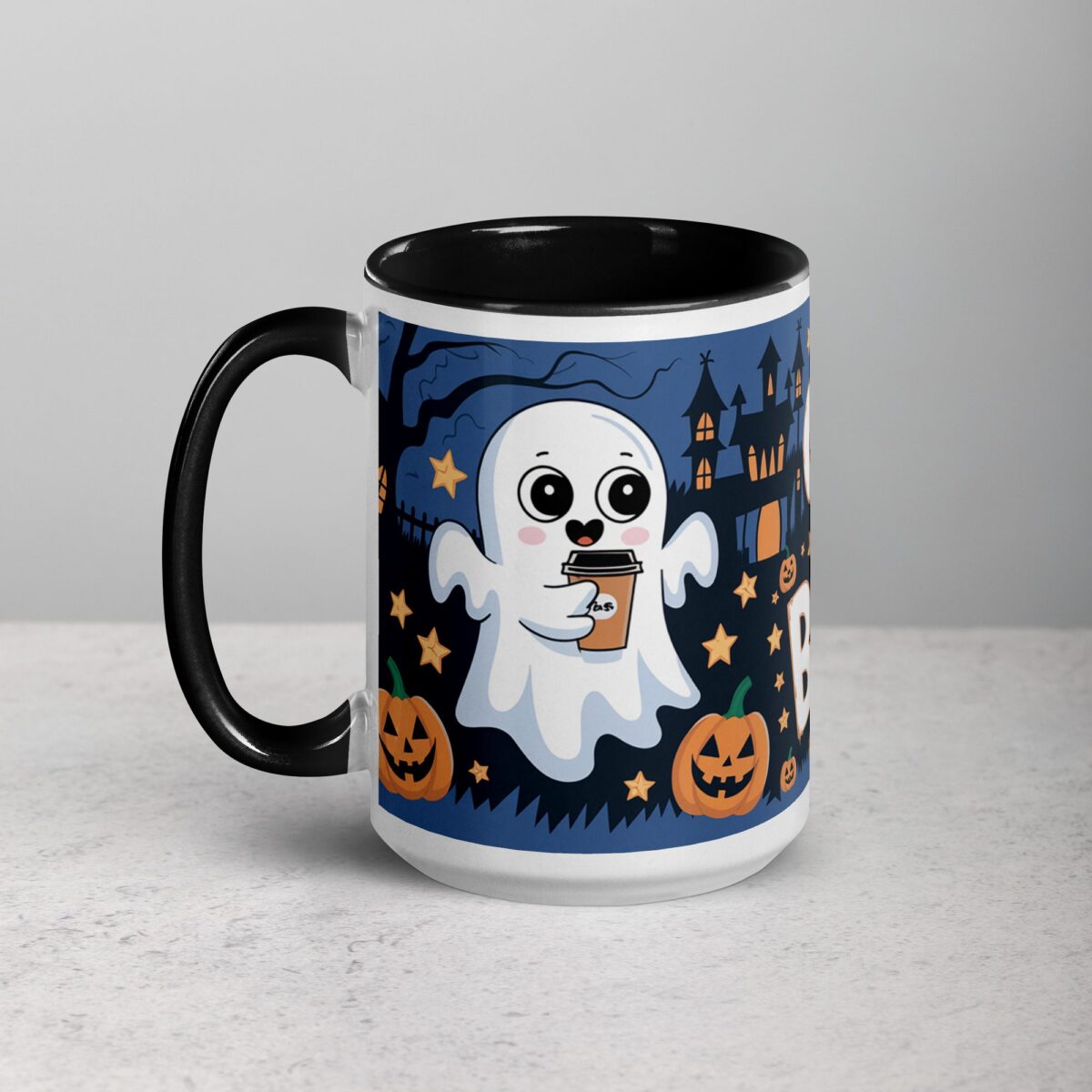 Coffee Makes Me Boo-tiful Ghost Mug - Image 5