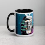 Monster Fuel Frankenstein Halloween Coffee Mug - Image 5