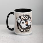 Boo, Brew, Repeat Halloween Coffee Mug - Image 5