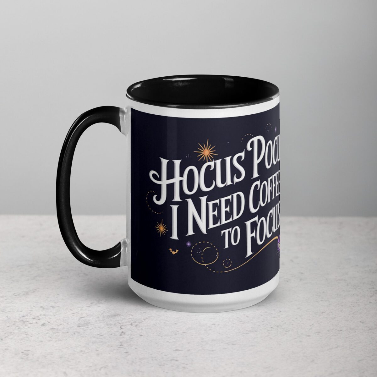 Hocus Pocus, I Need Coffee to Focus Mug - Image 5