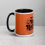 Happy Halloween Retro Coffee Mug & Tea Cup - Image 5