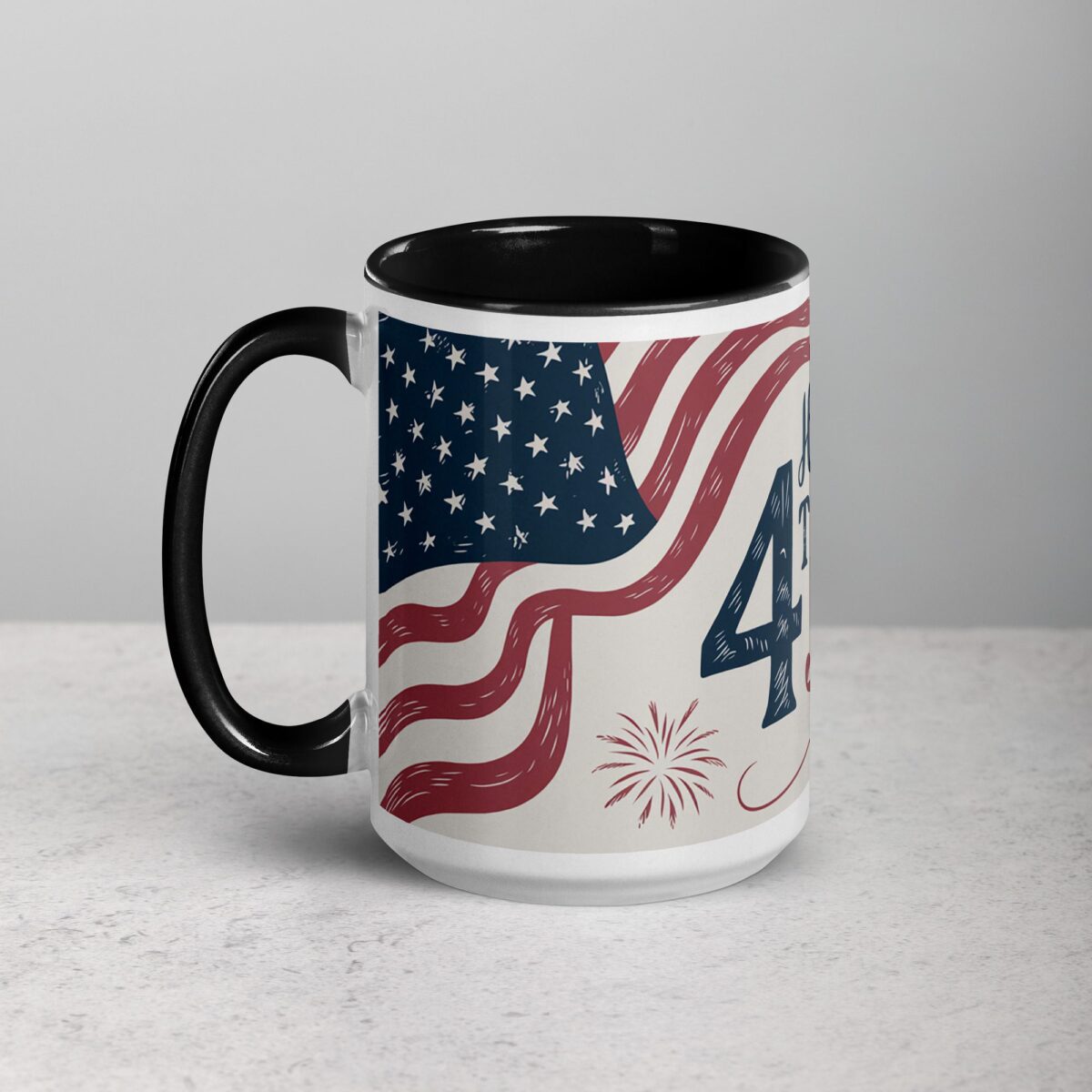 Happy 4th of July Elegant Coffee Mug - Image 5