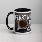 Feast Mode: ON (With Coffee) Thanksgiving Mug - Image 5