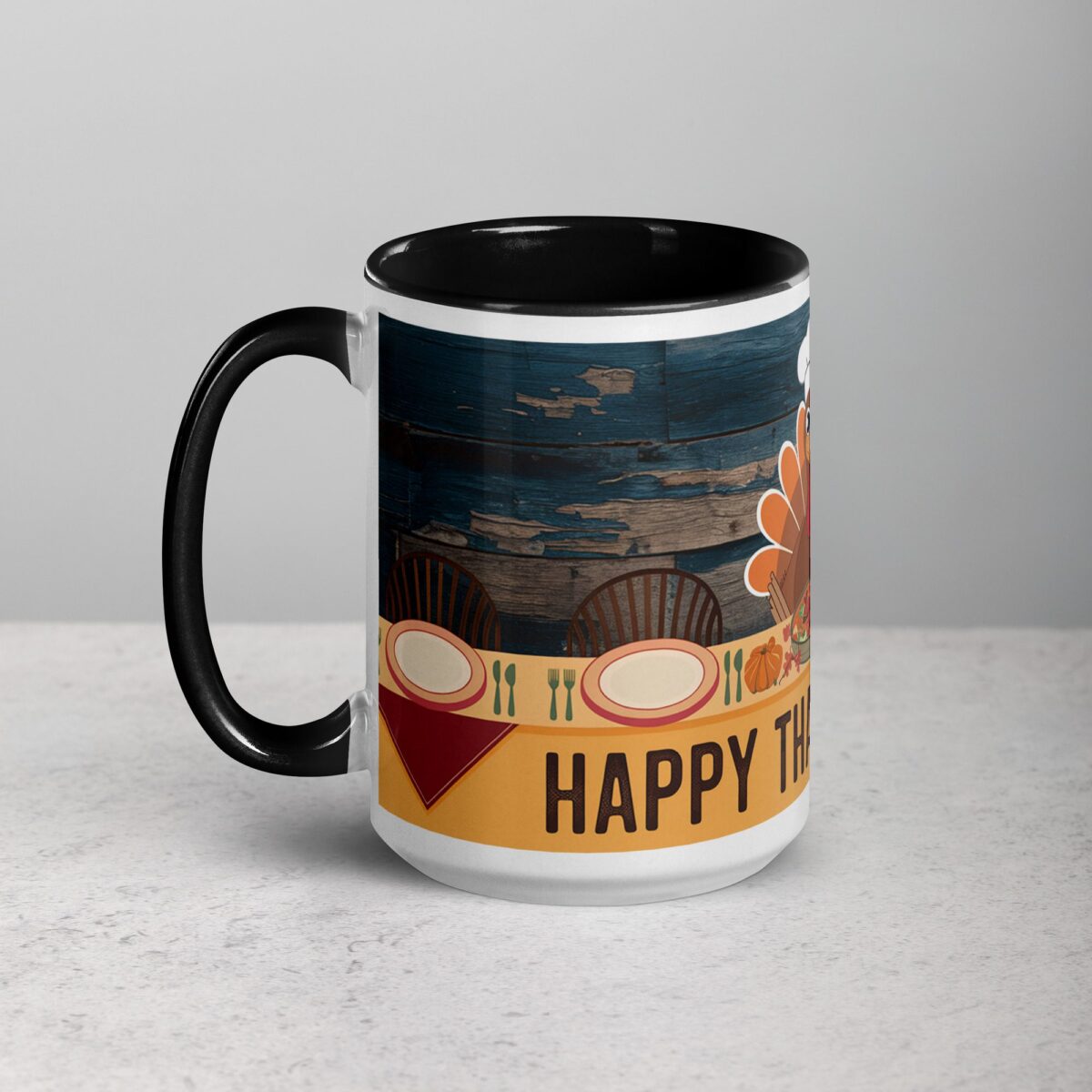 Happy Thanksgiving Fun Coffee Mug & Tea Cup - Image 5