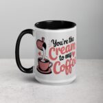 You’re the Cream to My Coffee Valentines Day Mug - Image 5