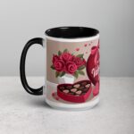 Happy Valentine's Day Sophisticated Coffee Mug - Image 5