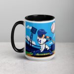 I Love Baseball Fun Coffee Mug & Tea Cup - Image 5