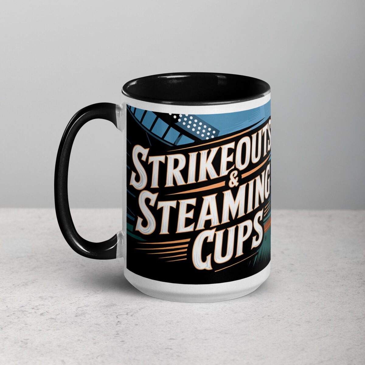 Strikeouts & Steaming Cups Coffee Mug & Tea Cup - Image 5