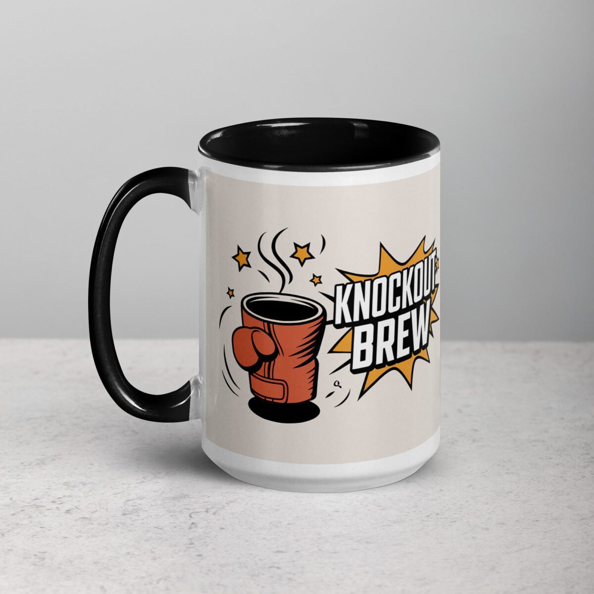 Knockout Brew Boxing Coffee Mug - Image 5