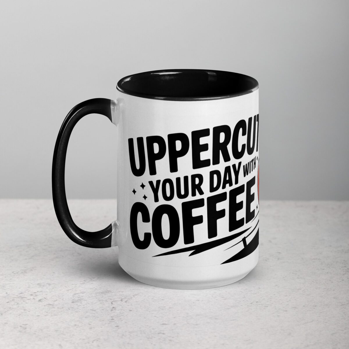 Uppercut Your Day with Coffee Boxing Mug - Image 5