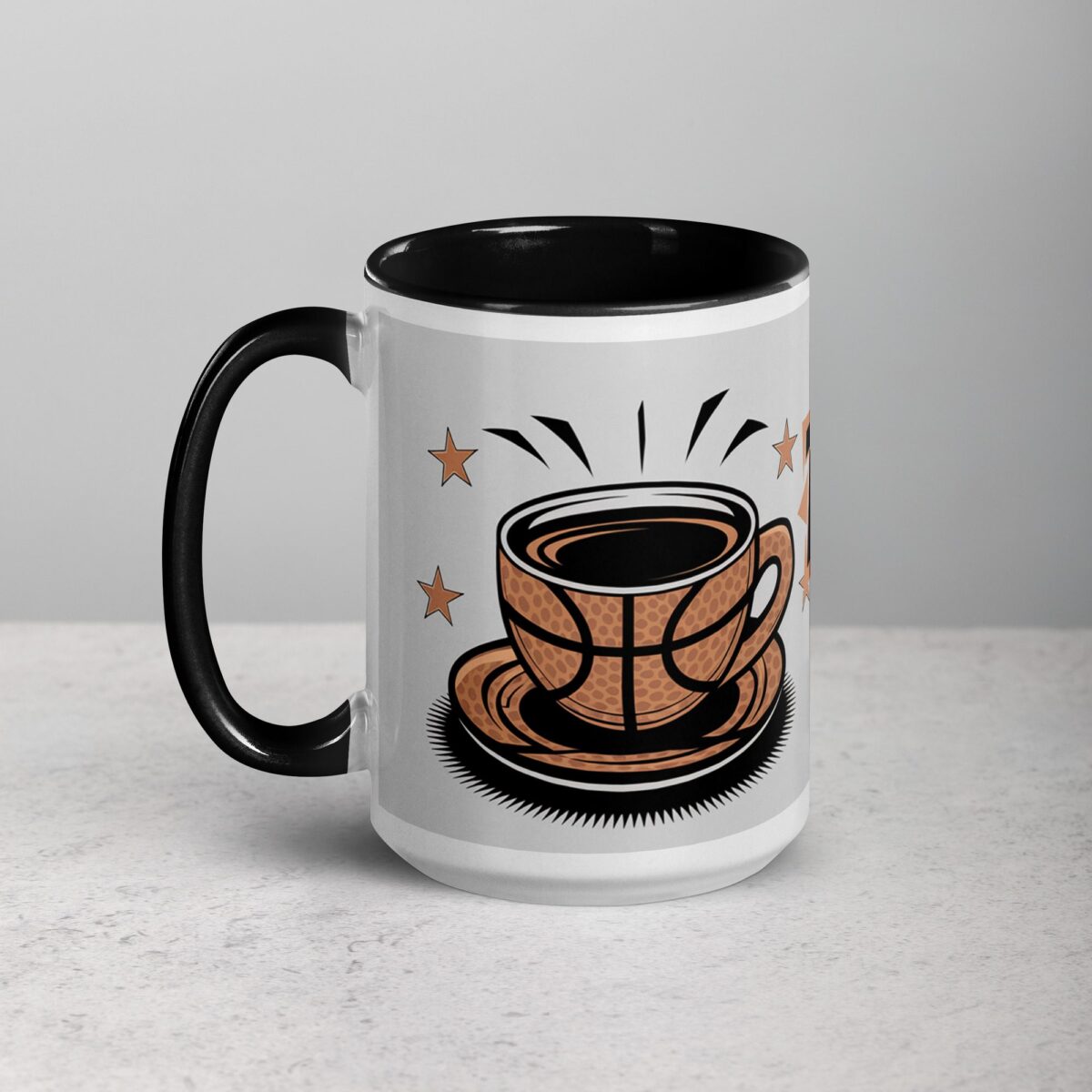 Basketballs and Brews Coffee Mug - Image 5