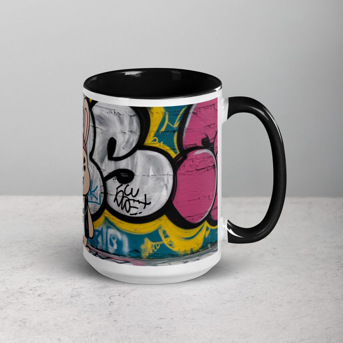 Thug Life Gangster Bunny Rabbit Coffee Mug & Tea Cup - Image 6