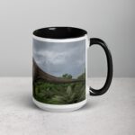 T-Rex Dinosaur in Wild Coffee Mug & Tea Cup - Image 6