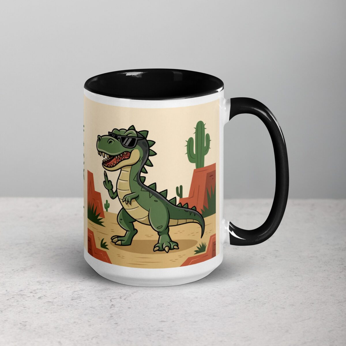 F"ck It Dinosaur Coffee Mug & Tea Cup - Image 6