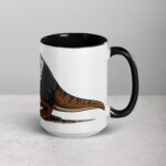 Thug Life Gangster Dinosaur Coffee Mug & Tea Cup - Image 6
