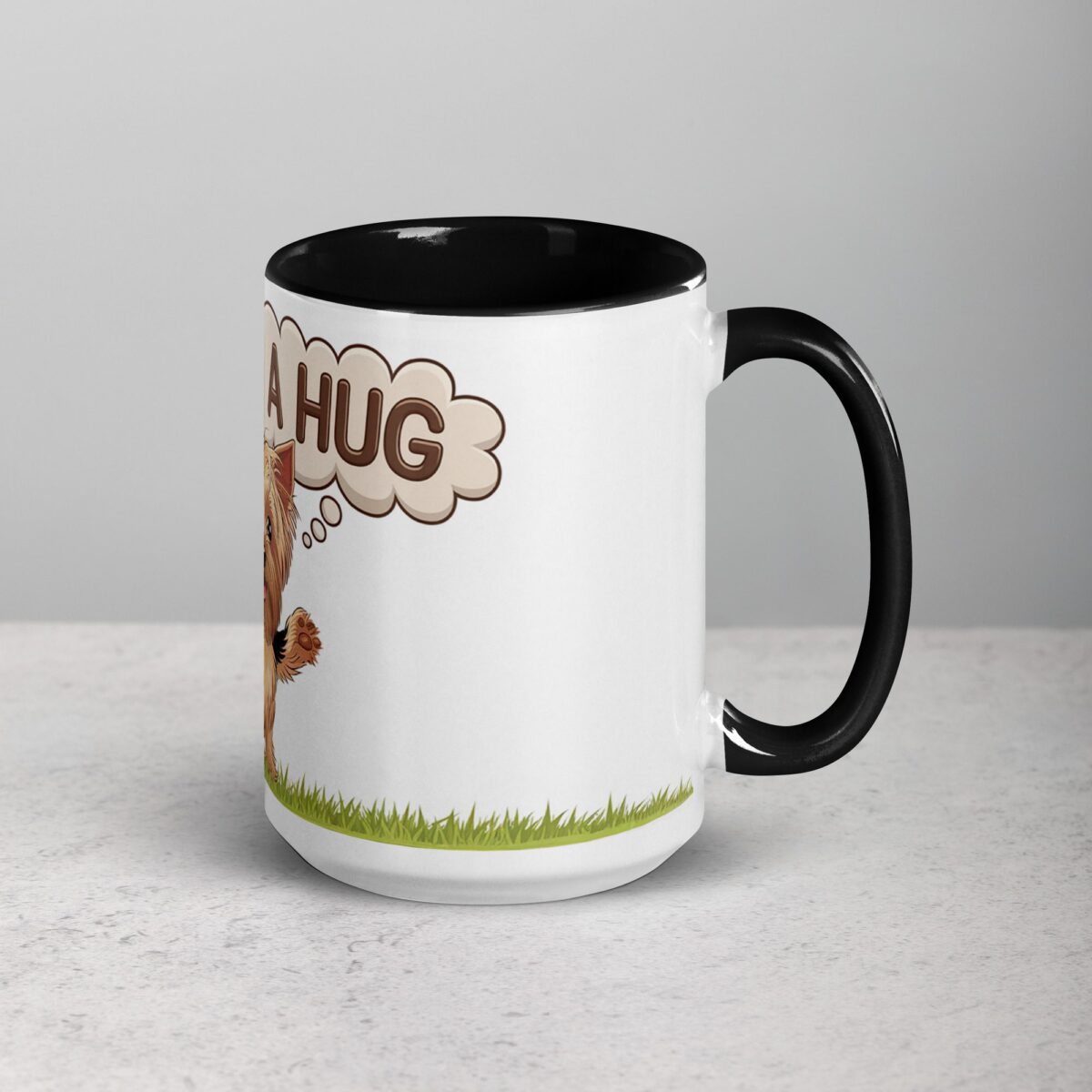 I Need a Hug Yorkie Coffee Mug & Tea Cup - Image 6