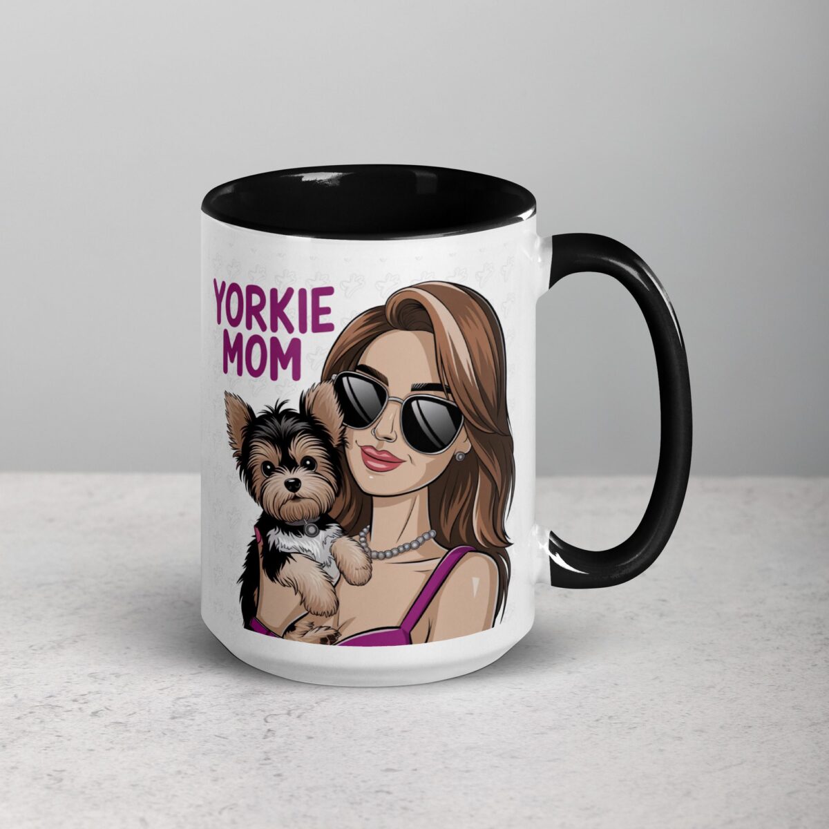 Yorkie Mom Coffee Mug & Tea Cup - Image 6