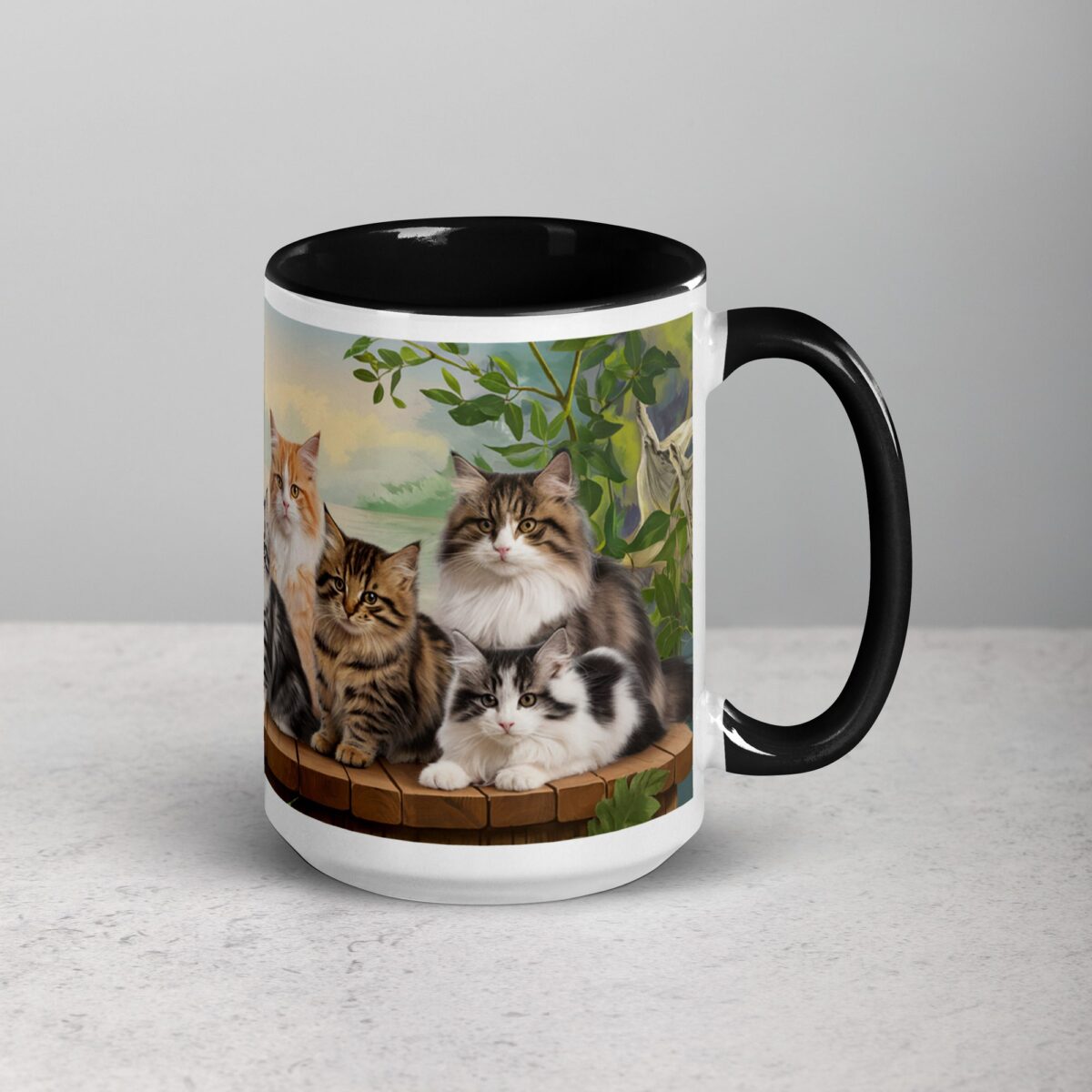 Pretty Cats Coffee Mug & Tea Cup - Image 6