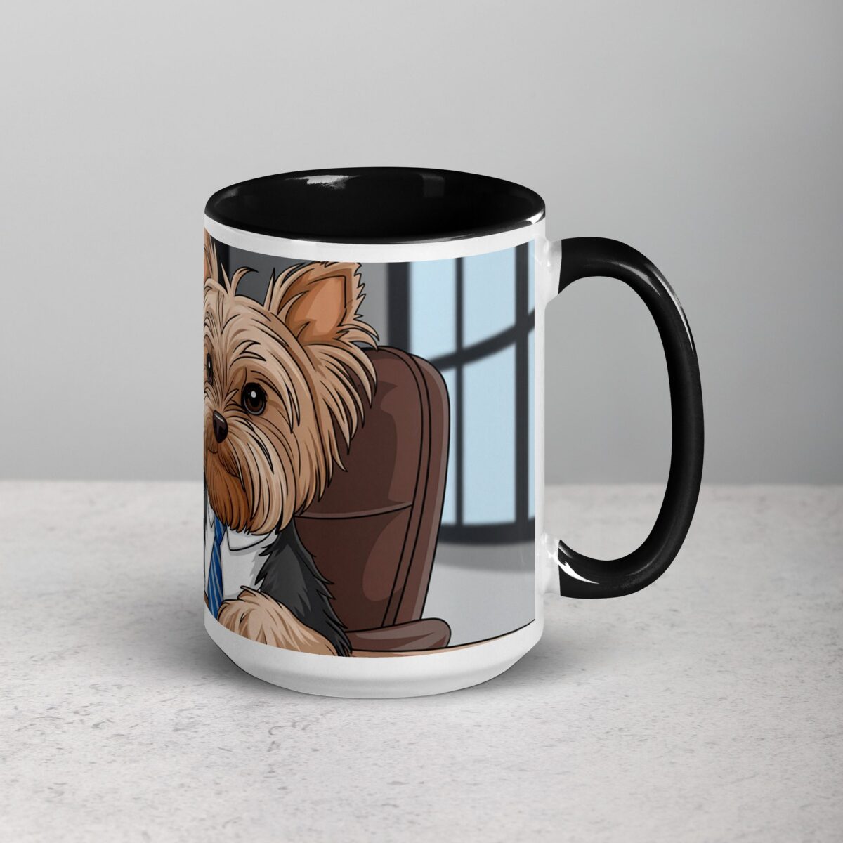 Yorkie I am a Boss Coffee Mug & Tea Cup - Image 6