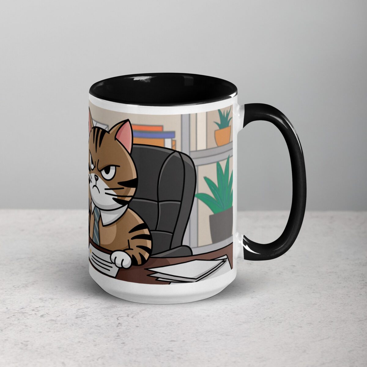 Cat I am a Boss Coffee Mug & Tea Cup - Image 6