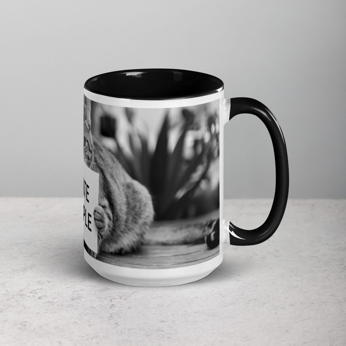 I Hate People Cat Coffee Mug & Tea Cup - Image 6