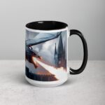 Flying Dragon Fire Coffee Mug & Tea Cup - Image 6